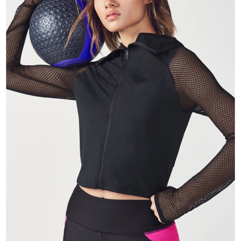 Demi for Fabletics Black Crop